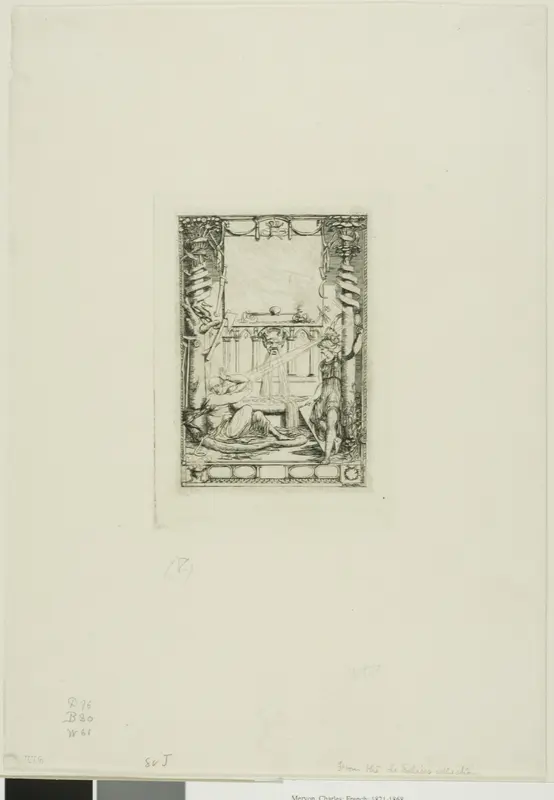 Frontispiece for the Catalogue of the Engravings of Thomas De Leu