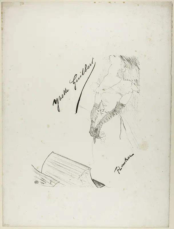 Frontispiece for Yvette Guilbert