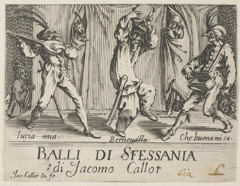 Frontispiece, from Balli di Sfessania
