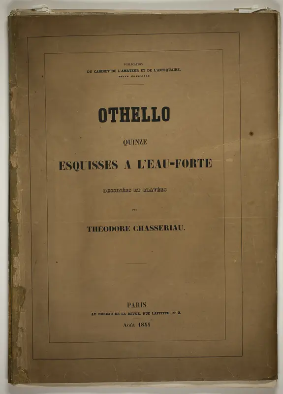 Frontispiece, from Othello Wall Art by Théodore Chassériau - High-Resolution Digital Print