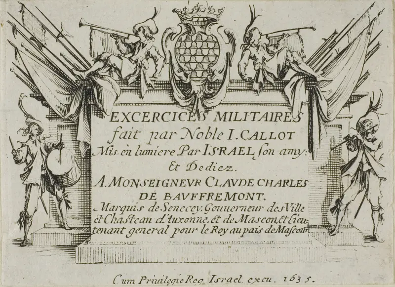 Frontispiece, from The Military Exercises