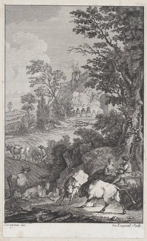 Frontispiece from "Virgil" Wall Art by Joseph de Longueil - High-Resolution Digital Print