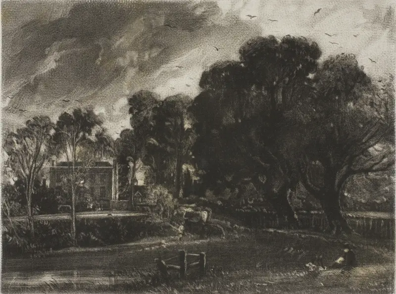 Frontispiece, to Mr. Constable's English Landscape, East Bergholt, Suffolk