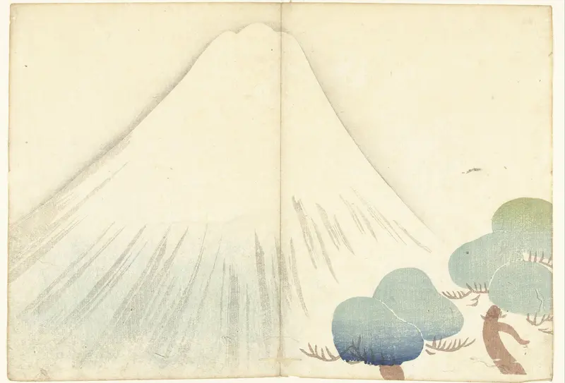 Fuji Wall Art by Nakamura Hôchû - High-Resolution Digital Print