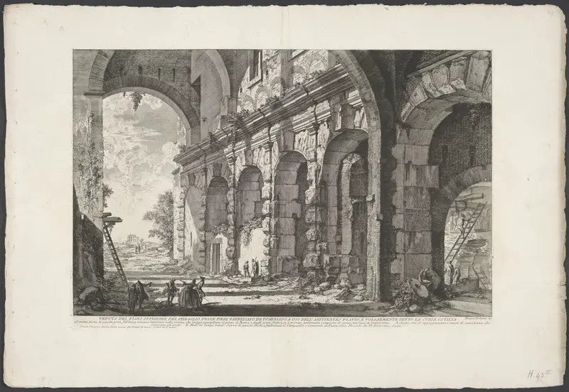 Fundering van de Santi Giovanni e Paolo te Rome Wall Art by Unknown - High-Resolution Digital Print