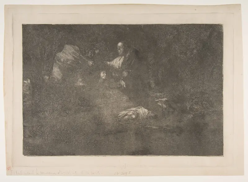 'Funereal Folly' from the 'Disparates' (Follies / Irrationalities)