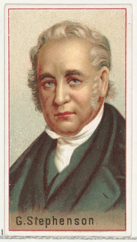 G. Stephenson, printer's sample for the World's Inventors souvenir album (A25) for Allen & Ginter Cigarettes by Allen & Ginter - High-Resolution Digital Print