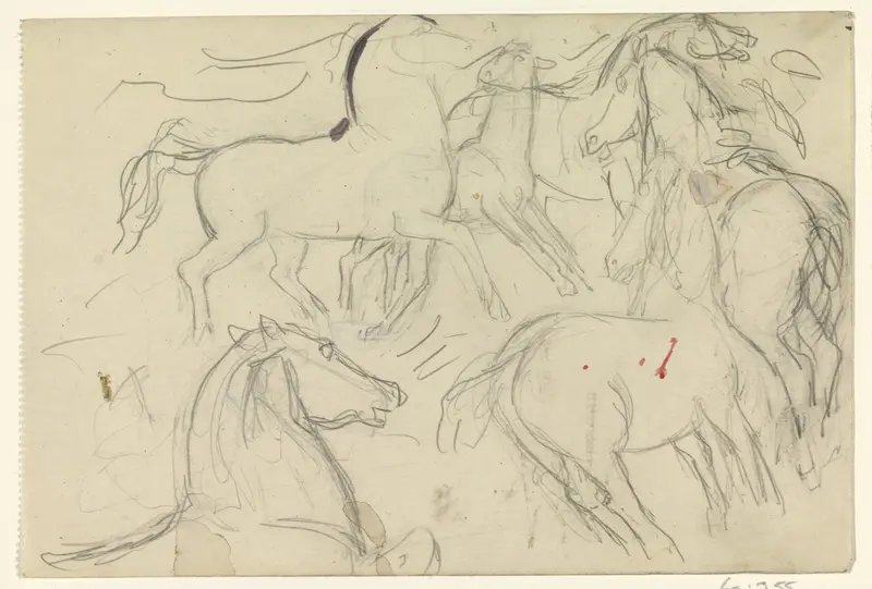 Galopperende paarden Wall Art by Leo Gestel - High-Resolution Digital Print