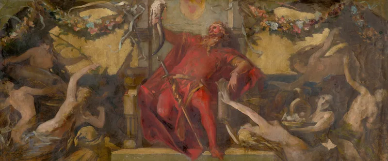 Gambrinus Wall Art by Hans Makart - High-Resolution Digital Print