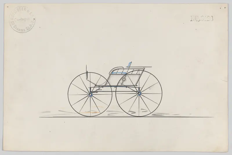 Game Wagon, #3126 Wall Art by Brewster & Co. - High-Resolution Digital Print