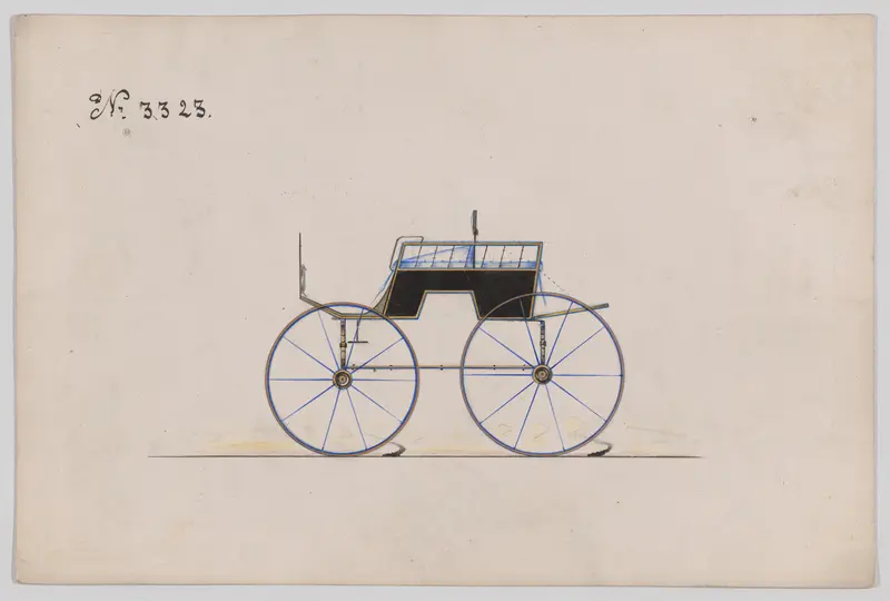 Game Wagon # 3323 Wall Art by Brewster & Co. - High-Resolution Digital Print