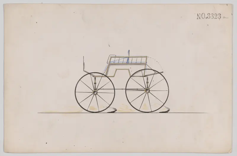 Game Wagon # 3323a Wall Art by Brewster & Co. - High-Resolution Digital Print