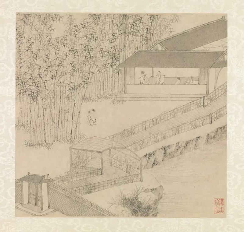 Garden of the Inept Administrator Wall Art by Wen Zhengming - High-Resolution Digital Print
