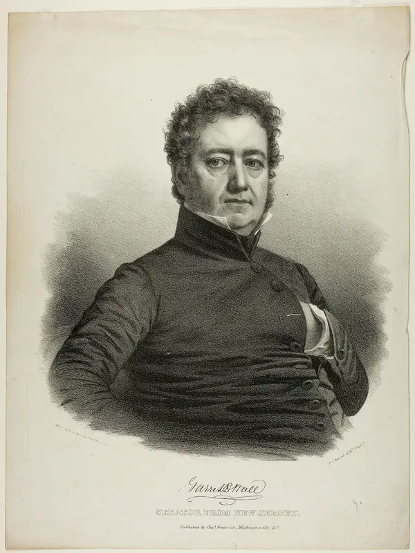 Garrett D. Wall, Senator from New Jersey Wall Art by Charles Fenderich - High-Resolution Digital Print