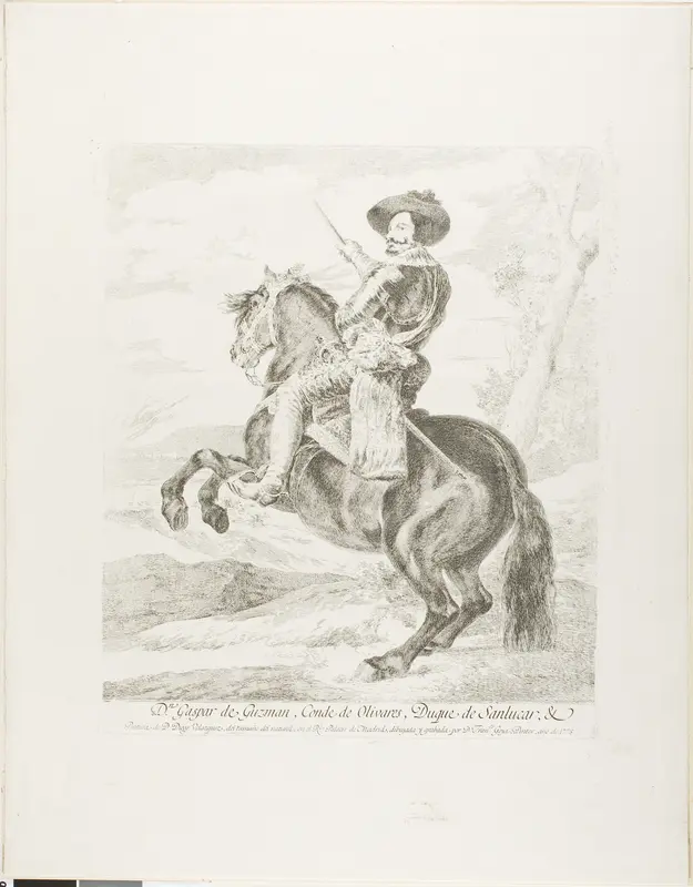 Gaspar de Guzman, Conde Duque of Olivares Wall Art by Francisco José de Goya y Lucientes - High-Resolution Digital Print