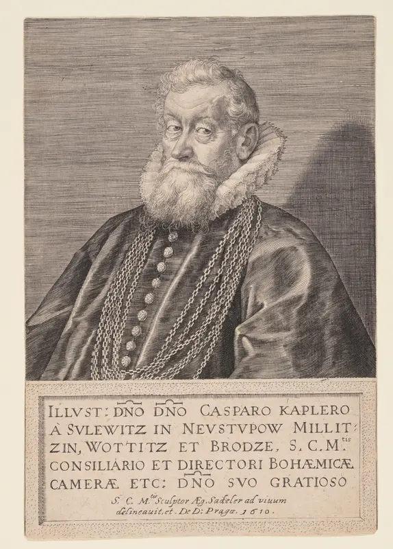 Gaspard Kaplir von Sulewitz, Councilor to the Emperor