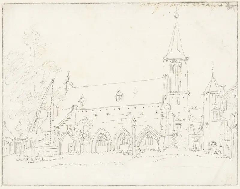 Gasthuiskerk te Doesburg Wall Art by Cornelis Pronk - High-Resolution Digital Print