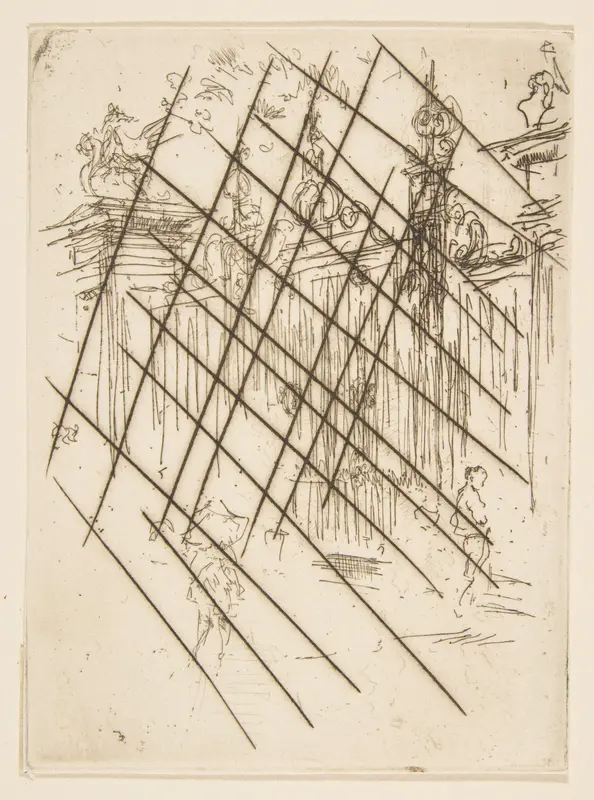 Gates, City, London Wall Art by James McNeill Whistler - High-Resolution Digital Print