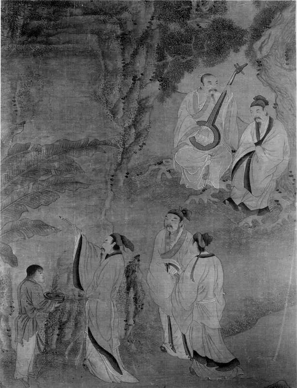 Gathering of Scholars at the Western Garden