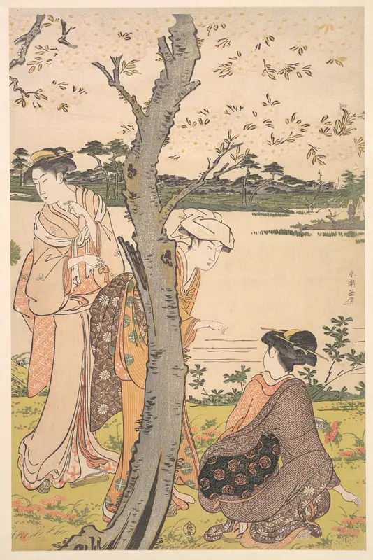 Gathering Young Flowers