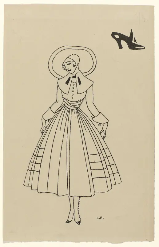 Gazette du Bon Ton, 2e année, No. 8, 9, p. 26. Wall Art by Unknown - High-Resolution Digital Print