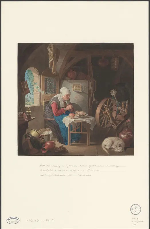 Gebed voor de maaltijd Wall Art by Unknown - High-Resolution Digital Print