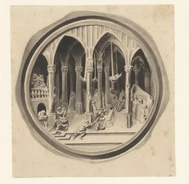 Gebedsnoot, binnenkant Wall Art by anonymous - High-Resolution Digital Print