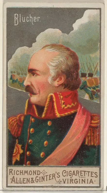 Gebhard Leberecht von Blücher, from the Great Generals series (N15) for Allen & Ginter Cigarettes Brands Wall Art by Allen & Ginter - High-Resolution Digital Print