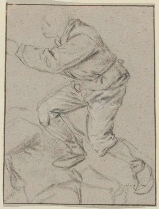 Gebogen man Wall Art by Adriaen van Ostade - High-Resolution Digital Print