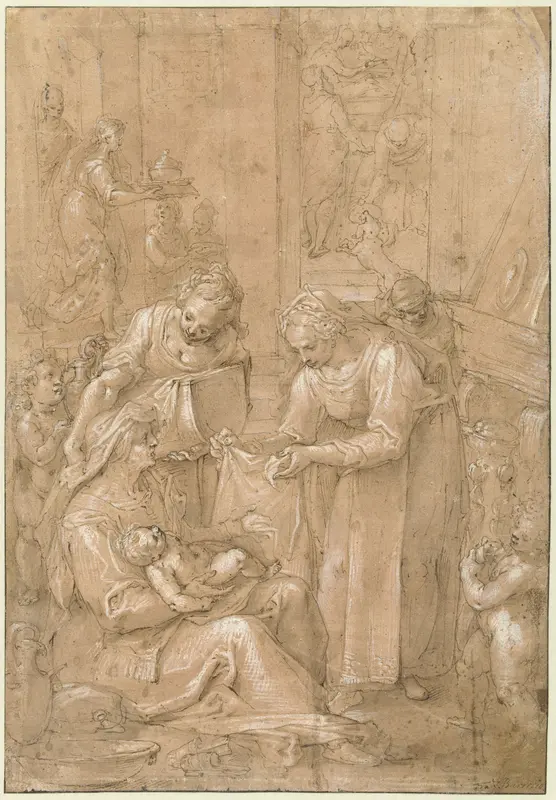 Geboorte van Maria Wall Art by Filippo Bellini - High-Resolution Digital Print