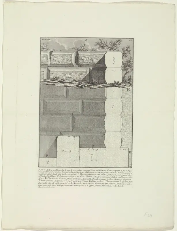 Gedeelte van de ommuring van een brandstapel Wall Art by Unknown - High-Resolution Digital Print