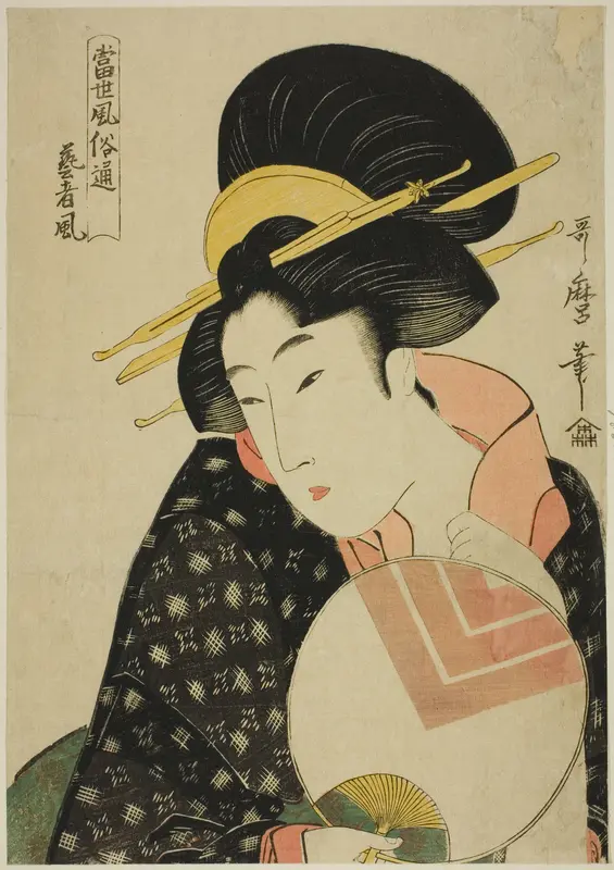 Geisha Style (geisha fū) from the series Guide to Contemporary Styles (Tōsei fūzoku tsū)