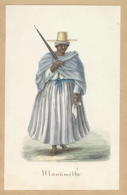 Gemanumitteerde vrouw Wall Art by Jacob Marius Adriaan Martini van Geffen - High-Resolution Digital Print