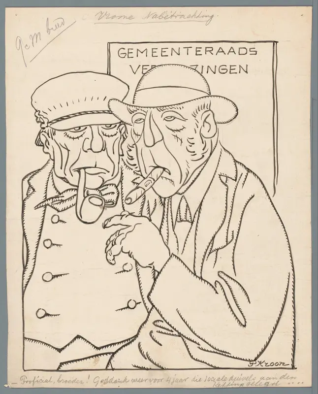 Gemeenteraadsverkiezingen Wall Art by Unknown - High-Resolution Digital Print