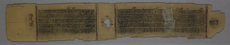 Genealogical text, folio 167 (verso) from a Kalpa-sutra and Story of Kalakacharya Wall Art by Unknown artist - High-Resolution Digital Print