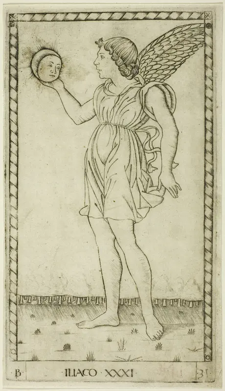 Genius of the Sun, plate 31 from Genii and Virtues