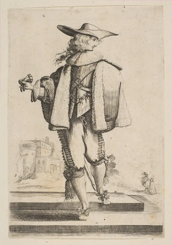 Gentleman with a Glove Wall Art by Anonymous, French, 17th century - High-Resolution Digital Print