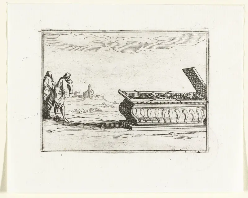 Geopend graf Wall Art by Jacques Callot - High-Resolution Digital Print