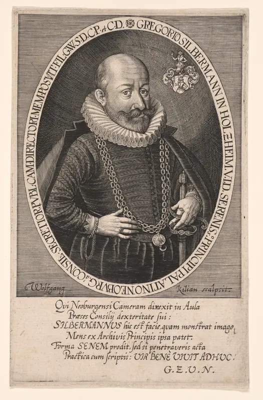 Georg Silbermann, Concillor in Neuburg Wall Art by Wolfgang Killian - High-Resolution Digital Print
