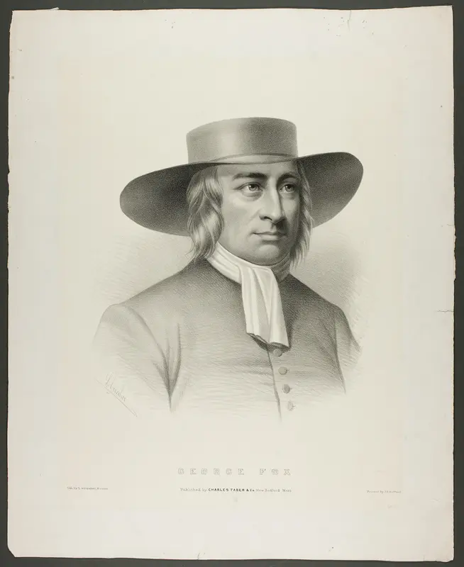 George Fox Wall Art by Leopold Grozelier - High-Resolution Digital Print