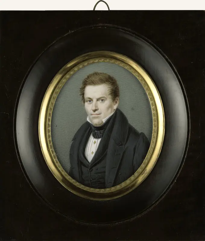 George Frederik Diederichs (1799-1862). Boekhandelaar te Amsterdam Wall Art by Willem Grebner - High-Resolution Digital Print