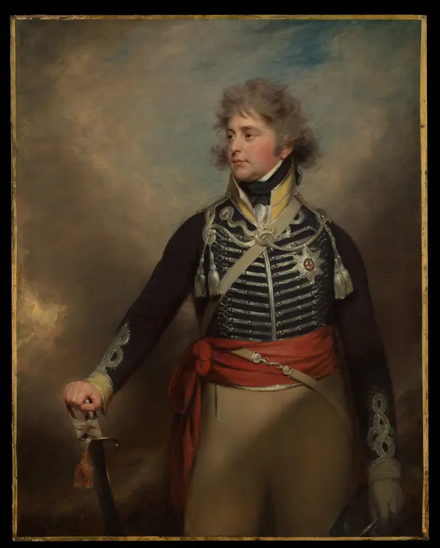 George IV (1762–1830), When Prince of Wales Wall Art by Sir William Beechey - High-Resolution Digital Print