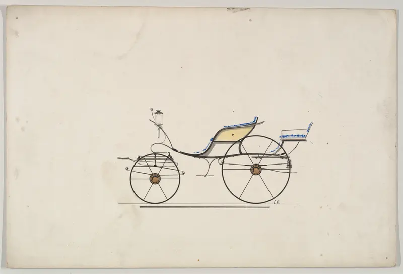 George IV Phaeton (unnumbered) Wall Art by Brewster & Co. - High-Resolution Digital Print