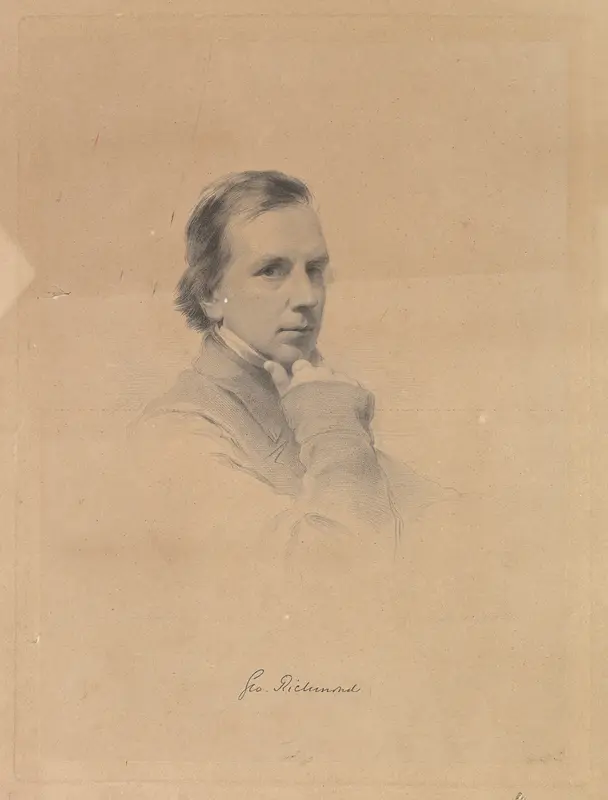 George Richmond – Self-portrait Wall Art by George Richmond - High-Resolution Digital Print