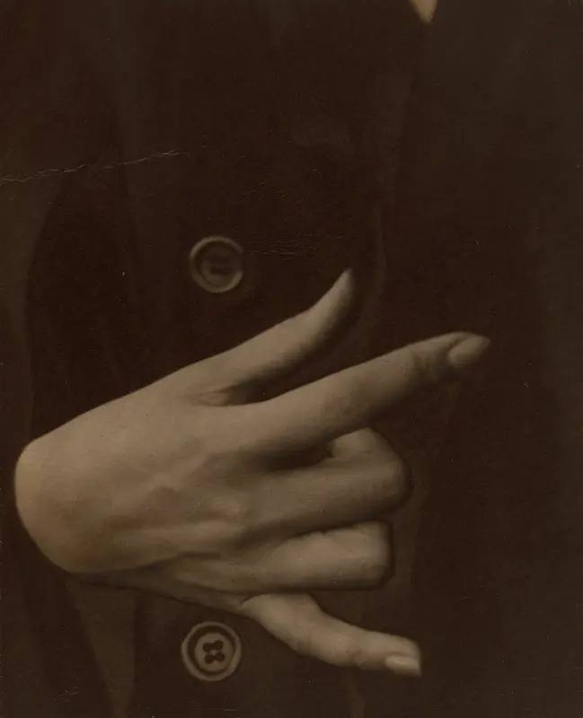 Georgia O'Keeffe—Hand Wall Art by Alfred Stieglitz - High-Resolution Digital Print