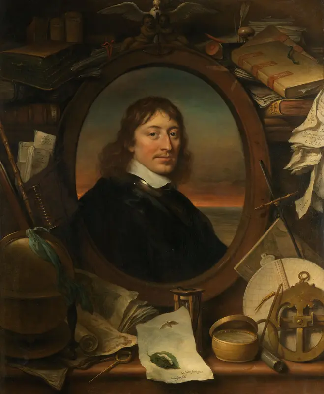 Gerard Pietersz Hulft (1621-56). Eerste raad en directeur-generaal van de VOC Wall Art by Unknown - High-Resolution Digital Print