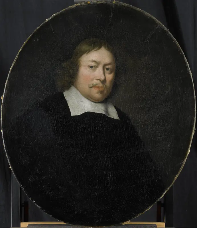 Gerard van Bergen (gest 1663), gekozen in 1653 Wall Art by Pieter van der Werff - High-Resolution Digital Print