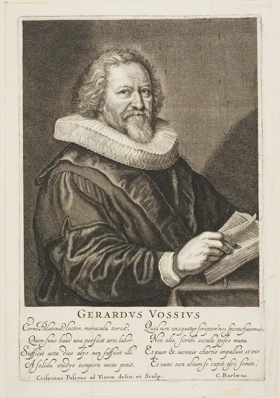 Gerardus Vossius Wall Art by Crispin de Passe, II - High-Resolution Digital Print