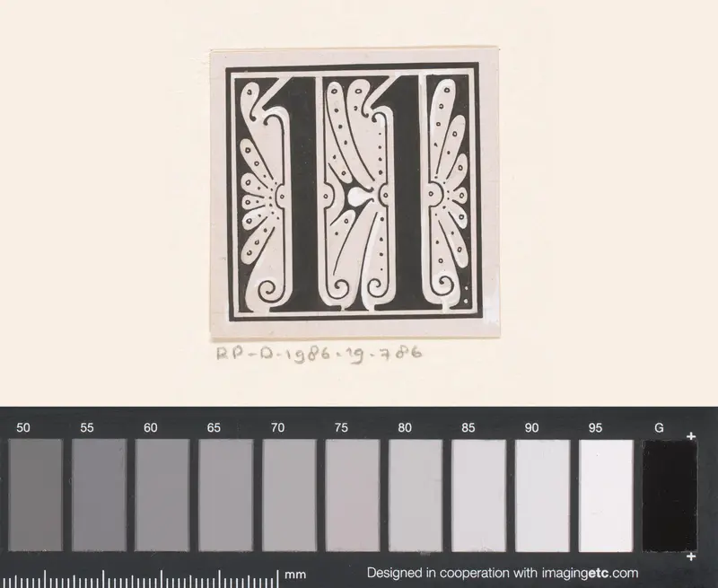 Getal 11 Wall Art by Reinier Willem Petrus de Vries (1874-1953) - High-Resolution Digital Print