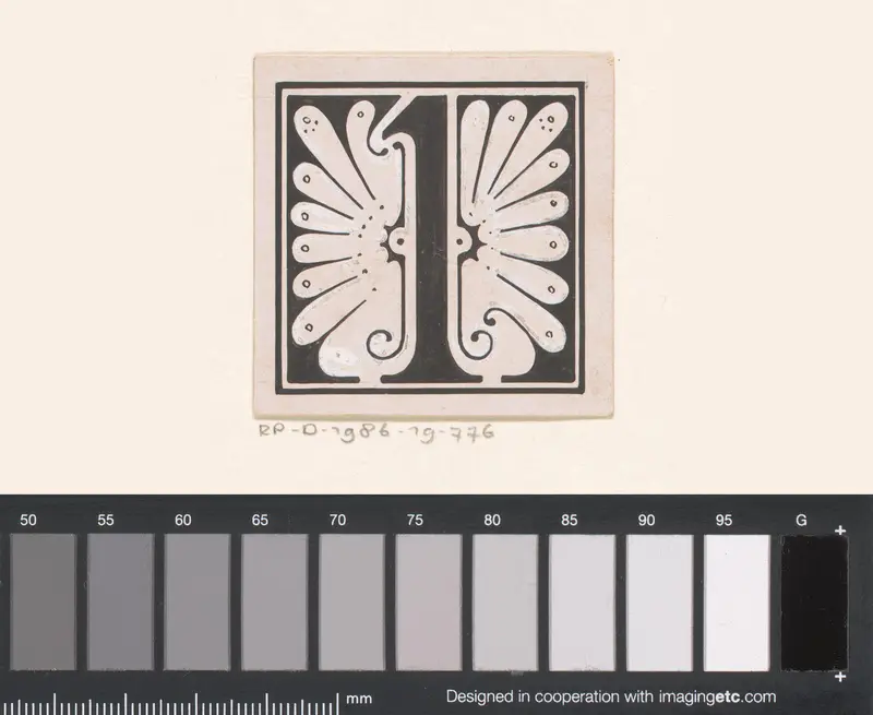 Getal 1 Wall Art by Reinier Willem Petrus de Vries (1874-1953) - High-Resolution Digital Print